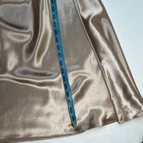 Jenny Yoo Corinne Satin Crepe Dress Halter Maxi Bridesmaid Wedding Petal 4 - Picture 11 of 15